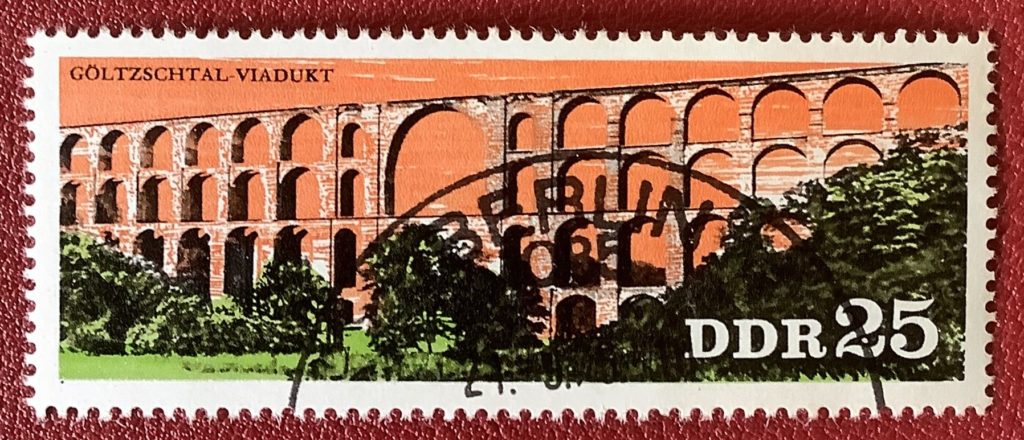 ゲルチュタール高架橋（三重橋）切手