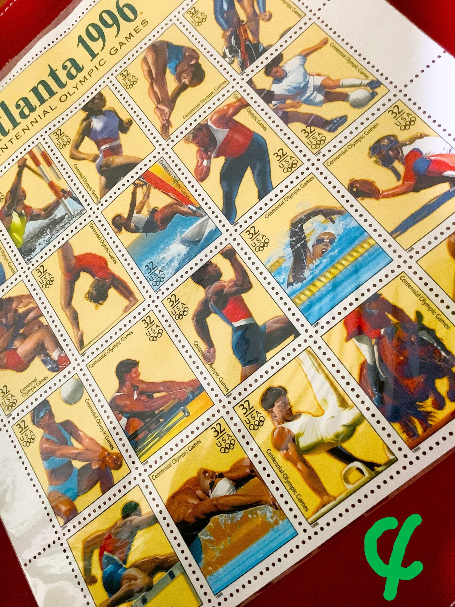 アトランタオリンピック1996記念切手④ - MONOZU基地局
