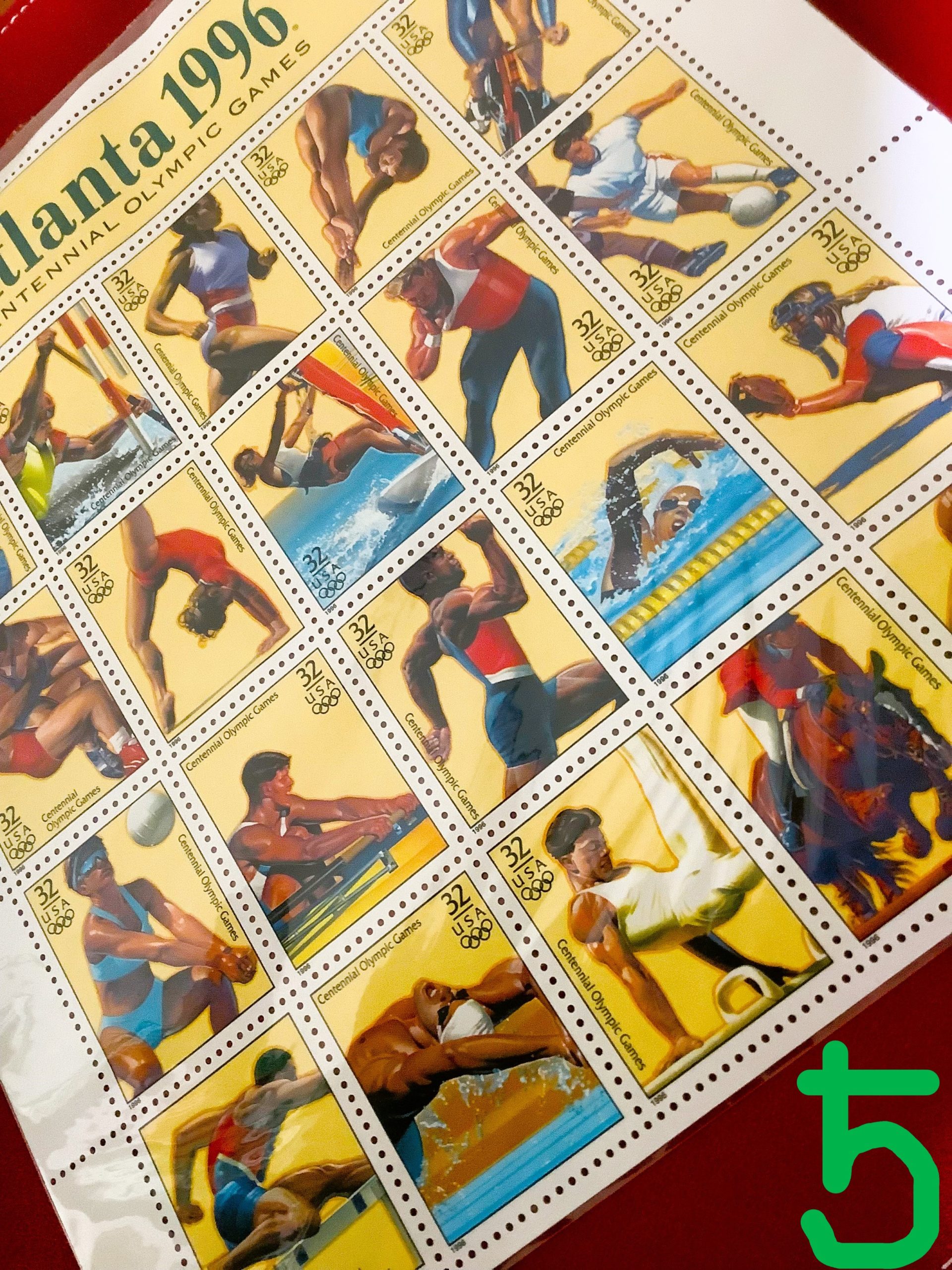 アトランタオリンピック1996記念切手⑤ - MONOZU基地局