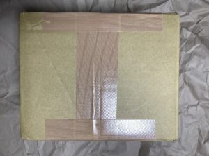 ebayで送った荷物が返送されてきた写真