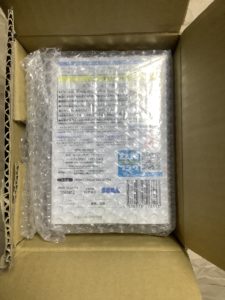 ebayで送った荷物が返送されてきた写真